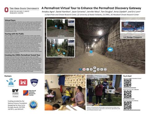 A Permafrost Virtual Tour to Enhance the Permafrost Discovery Gateway poster
