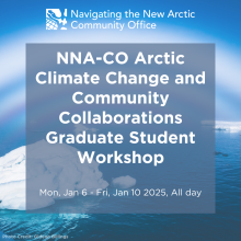 Arctic Climate Change and Community Collaborations Graduate Student Workshop