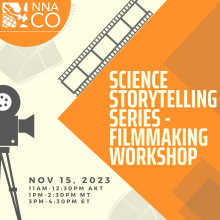 Science Storytelling Series: Filmmaking Workshop