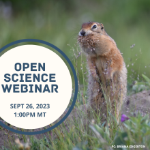 Open Science Webinar